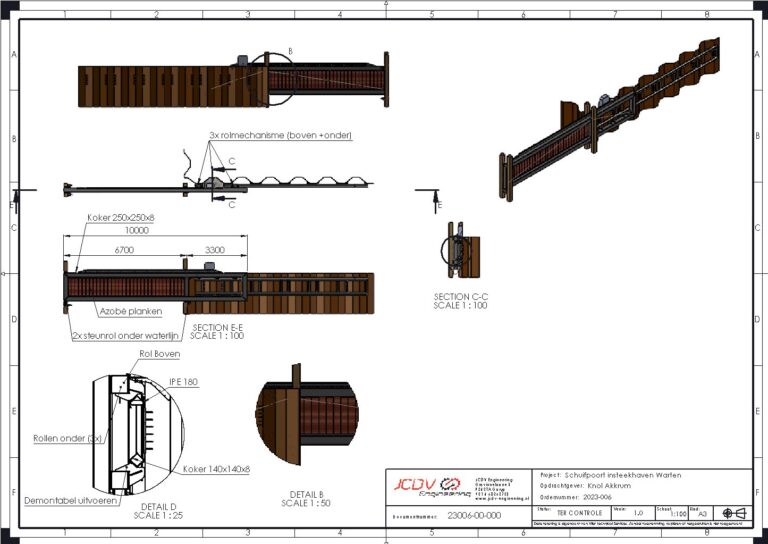 23006-00-000 Schuifpoort - Overzicht